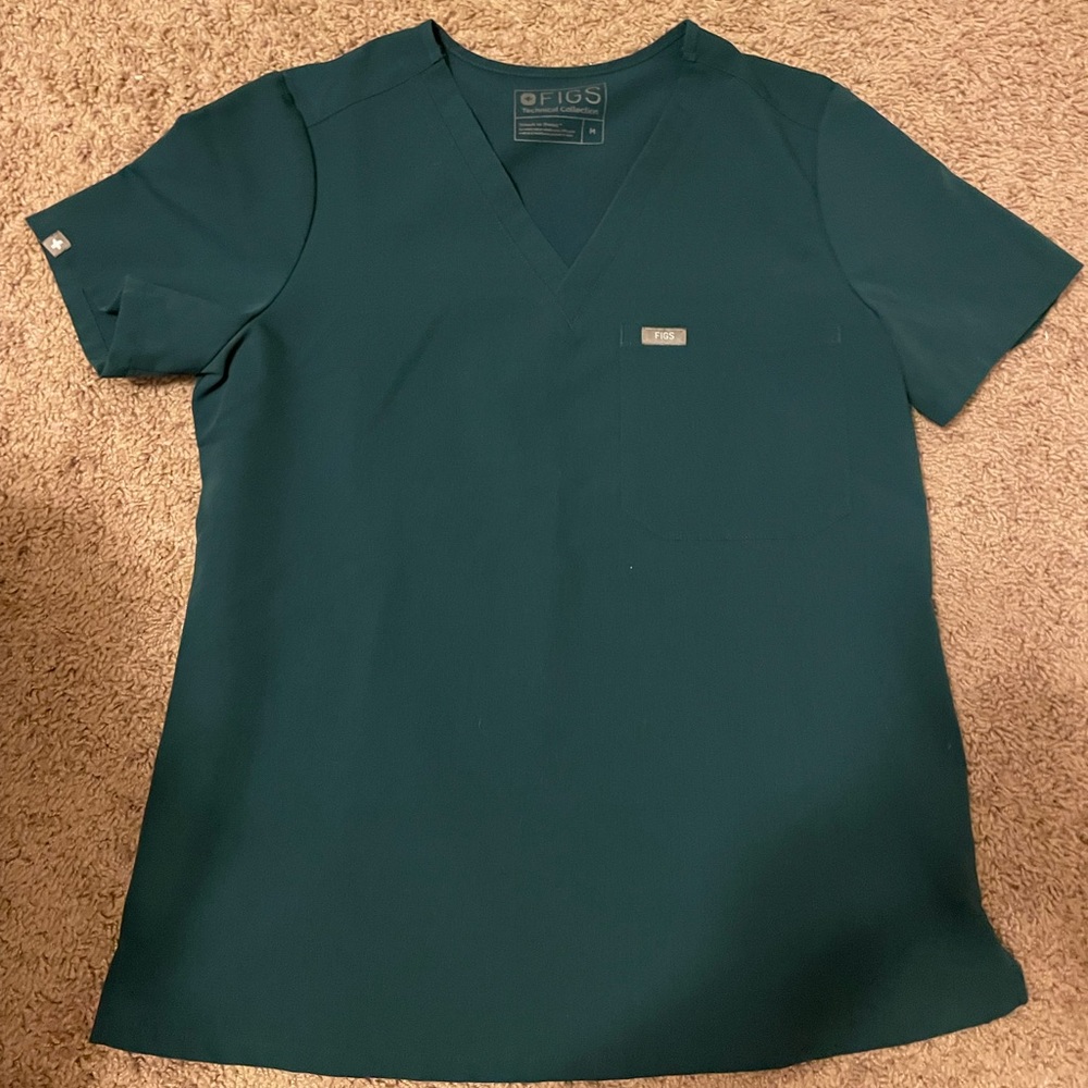 Caribbean Blue Catarina Figs Top - Medium